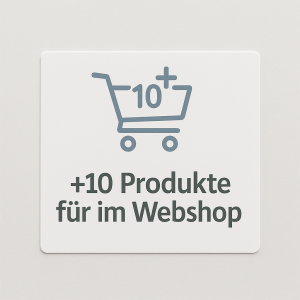 Webshop erweitern: Produkte hinzufügen
