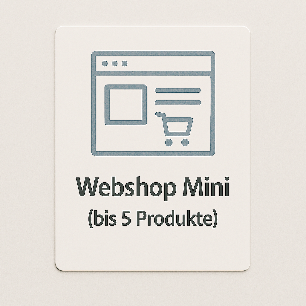 Webshop erstellen – Bild 3
